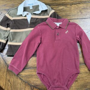 Janie and Jack Fall Frontier Bundle Bodysuit and Top